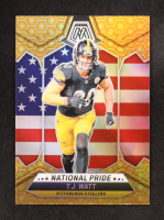 T.J. Watt 2024 Panini Mosaic Honeycomb #266 NP at PristineAuction.com