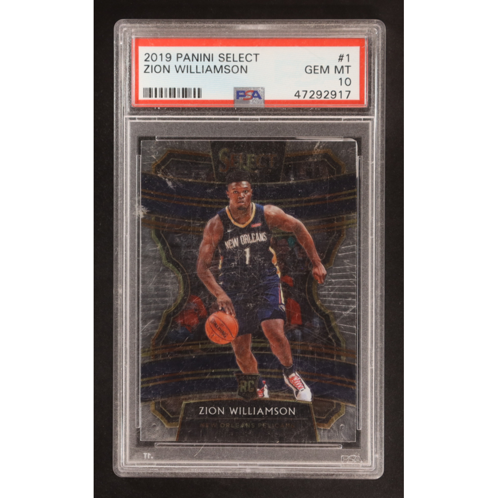 Zion Williamson 2019-20 Select #1 RC (PSA 10) at PristineAuction.com