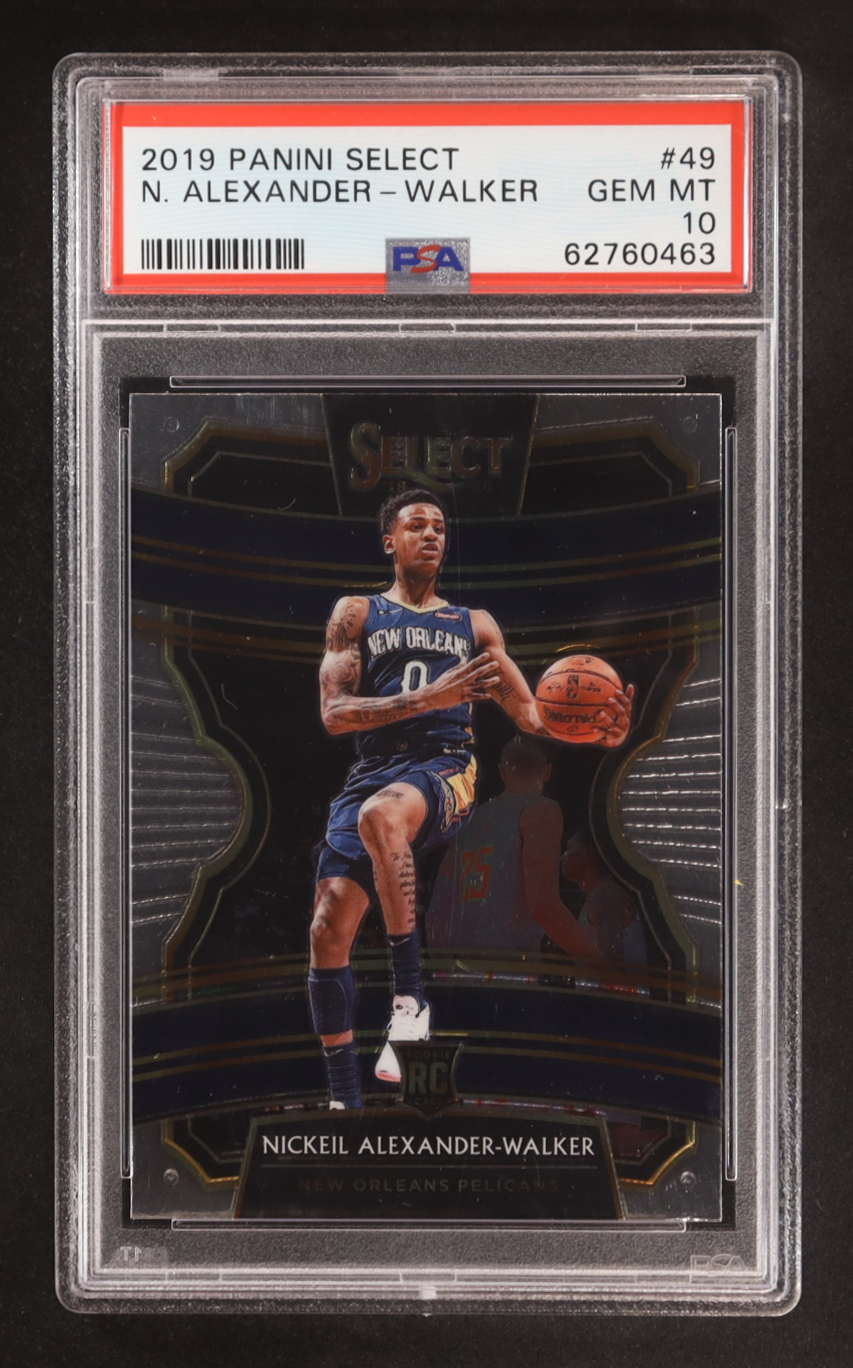 Nickeil Alexander-Walker 2019-20 Select #49 RC (PSA 10) at PristineAuction.com Nickeil Alexander-Walker 2019-20 Select #49 RC (PSA 10) at PristineAuction.com