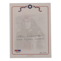 Steve Pisanos Signed LE 4.25x5.5 Cut Inscribed "The Flying Greek" (PSA) at PristineAuction.com