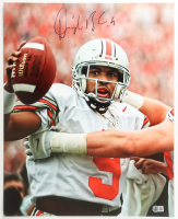 David Boston Signed Ohio State Buckeyes 16x20 Photo (Beckett) at PristineAuction.com