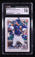 Pete Crow-Armstrong 2020 Bowman Draft #BD-72 RC (CGC 10) at PristineAuction.com
