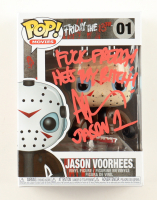Ari Lehman Signed "Friday the 13th" #1 Jason Voorhees Funko Pop! Vinyl Figure Inscribed "F*** Freddy He's My B****!" & "Jason 1" (Beckett) at PristineAuction.com