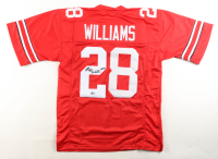 Miyan Williams Signed Jersey (Beckett) at PristineAuction.com