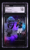 Jalen Hurts 2020 Panini Illusions Retail #11 RC (CGC 10) at PristineAuction.com
