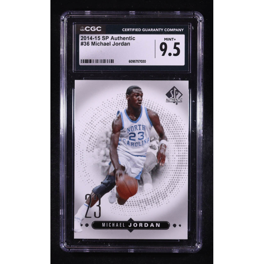 Michael Jordan 2014-15 Upper Deck SP Authentic #36 (CGC 9.5) at PristineAuction.com
