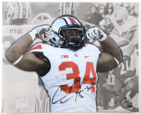 Carlos Hyde Signed Ohio State Buckeyes 16x20 Photo (Beckett) at PristineAuction.com