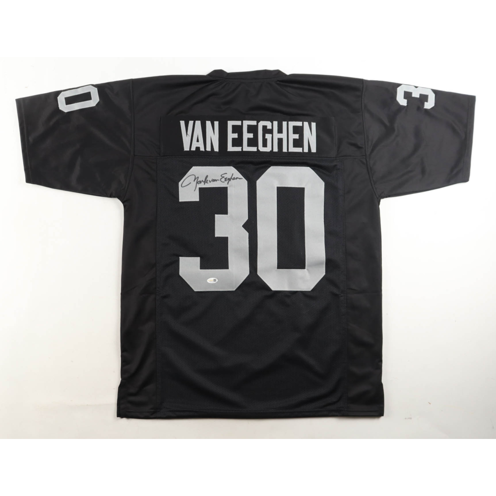 Mark Van Eeghen Signed Jersey (JSA) at PristineAuction.com
