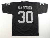 Mark Van Eeghen Signed Jersey (JSA) at PristineAuction.com