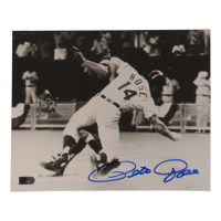Pete Rose Signed Reds 8x10 Photo (AIV) at PristineAuction.com