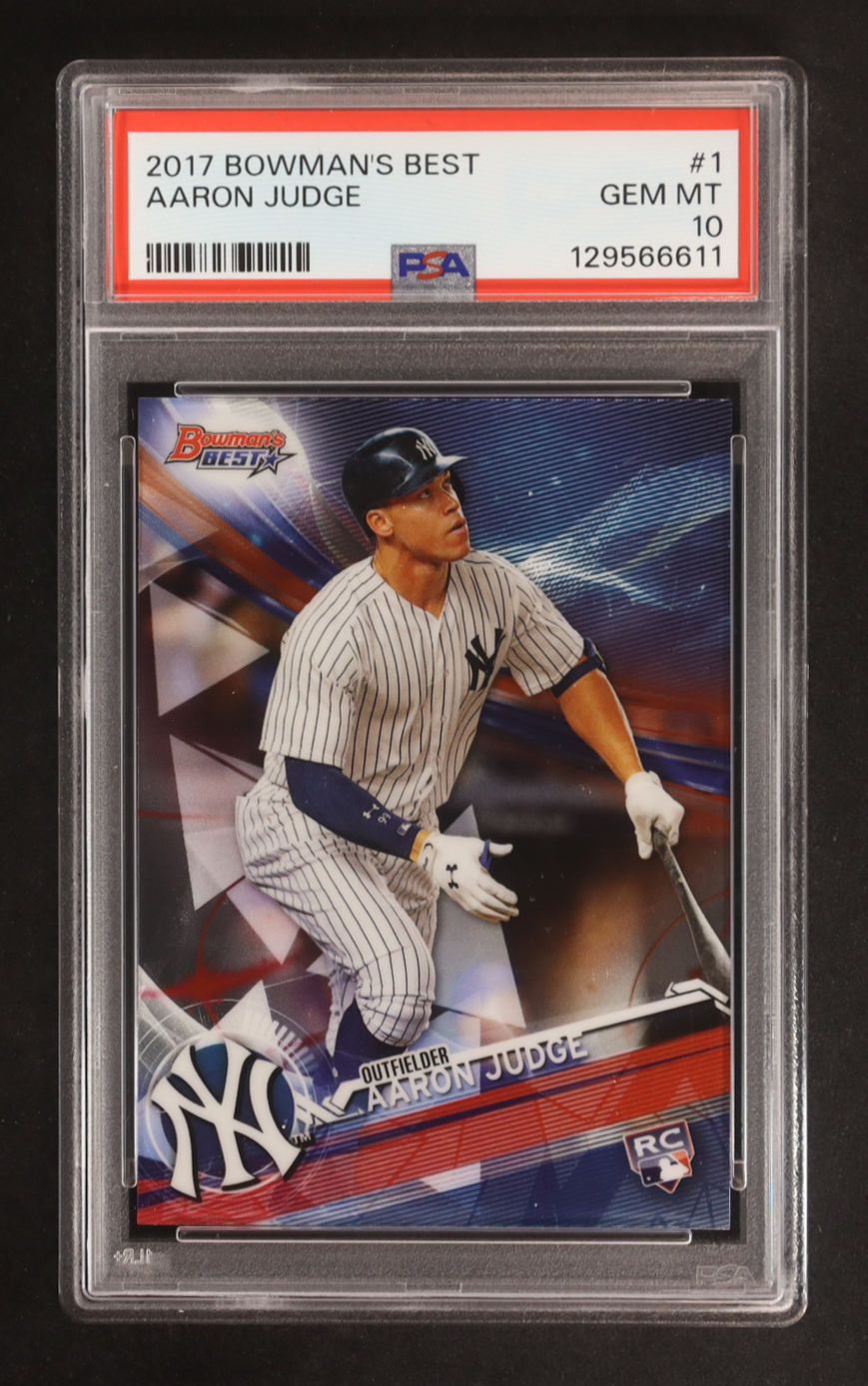 Aaron Judge 2017 Bowman's Best #1 RC (PSA 10) at PristineAuction.com Aaron Judge 2017 Bowman's Best #1 RC (PSA 10) at PristineAuction.com