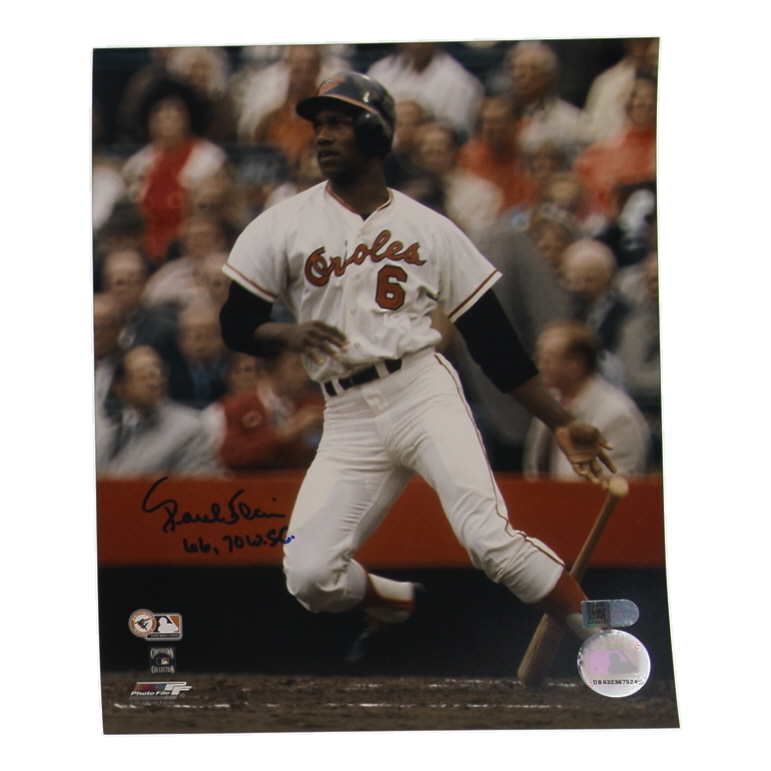 Paul Blair Signed Orioles 8x10 Photo Inscribed "66, 70 W.S.C." (AIV) at PristineAuction.com Paul Blair Signed Orioles 8x10 Photo Inscribed "66, 70 W.S.C." (AIV) at PristineAuction.com