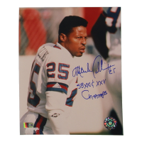 Mark Collins Signed Giants 8x10 Photo Inscribed "SB XXI & XXV Champs" (AIV) at PristineAuction.com