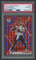 Joe Burrow 2020 Mosaic Reactive Blue #201 RC (PSA 10) at PristineAuction.com