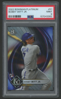Bobby Witt Jr. 2022 Bowman Platinum #51 RC (PSA 9) at PristineAuction.com