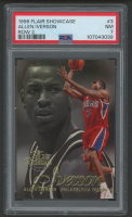 Allen Iverson 1996-97 Flair Showcase Row 2 #3 RC (PSA 7) at PristineAuction.com