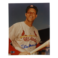 Stan Musial Signed Cardinals 8x10 Photo (AIV) at PristineAuction.com
