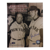 Jay Hook Signed Mets 8x10 Photo (AIV) at PristineAuction.com