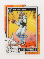 Vinny Testaverde 2024 Clearly Donruss Clearly Bomb Squad Autographs #14/199 at PristineAuction.com