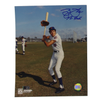 George Theodore Signed Mets 8x10 Photo Inscribed "The Stork" (AIV) at PristineAuction.com