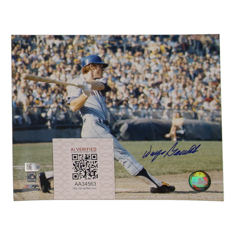 Wayne Garrett Signed Mets 8x10 Photo (AIV) at PristineAuction.com Wayne Garrett Signed Mets 8x10 Photo (AIV) at PristineAuction.com