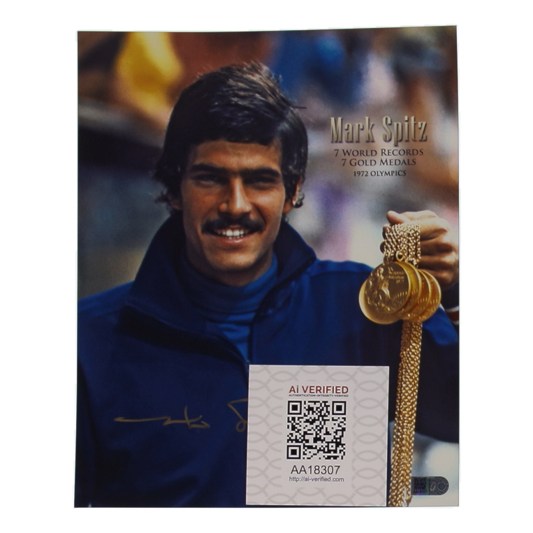 Mark Spitz Signed Team USA 8x10 Photo (AIV) at PristineAuction.com Mark Spitz Signed Team USA 8x10 Photo (AIV) at PristineAuction.com
