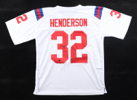 TreVeyon Henderson Signed Jersey (Authentic Ink) at PristineAuction.com