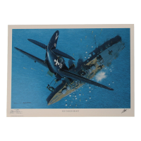 Paul Brehm Signed 11.5x16 "Big-Tailed Beast" Art Print With Rank Inscription (AIV) at PristineAuction.com