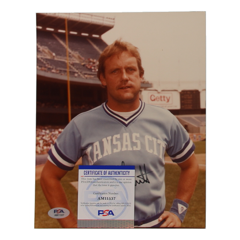 George Brett Signed Royals 8x10 Photo (PSA) at PristineAuction.com George Brett Signed Royals 8x10 Photo (PSA) at PristineAuction.com
