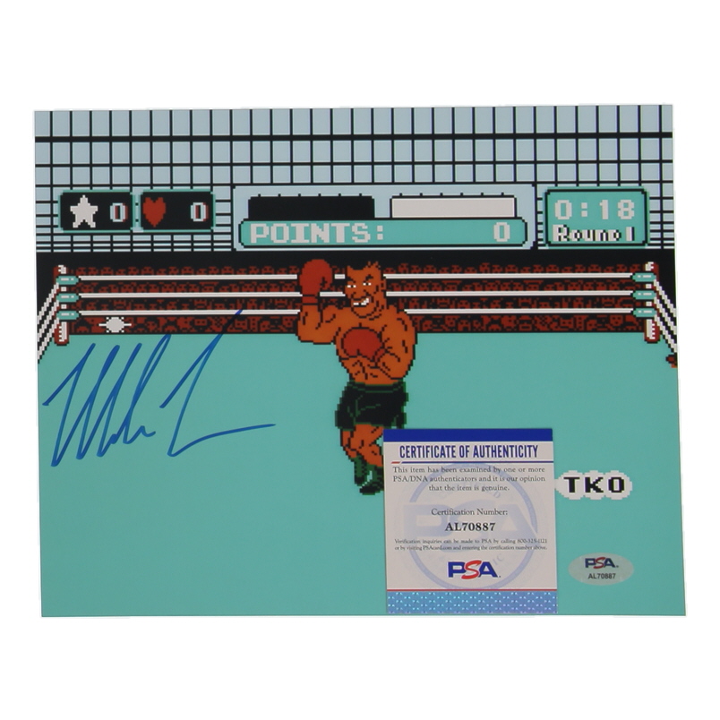 Mike Tyson Signed "Punch-Out!" 8x10 Photo (PSA) at PristineAuction.com Mike Tyson Signed "Punch-Out!" 8x10 Photo (PSA) at PristineAuction.com