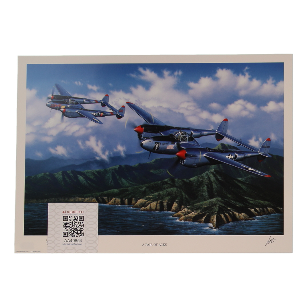 Marge Bong Drucker Signed 11.5x16 "A Pair Of Aces" Art Print (AIV) at PristineAuction.com Marge Bong Drucker Signed 11.5x16 "A Pair Of Aces" Art Print (AIV) at PristineAuction.com