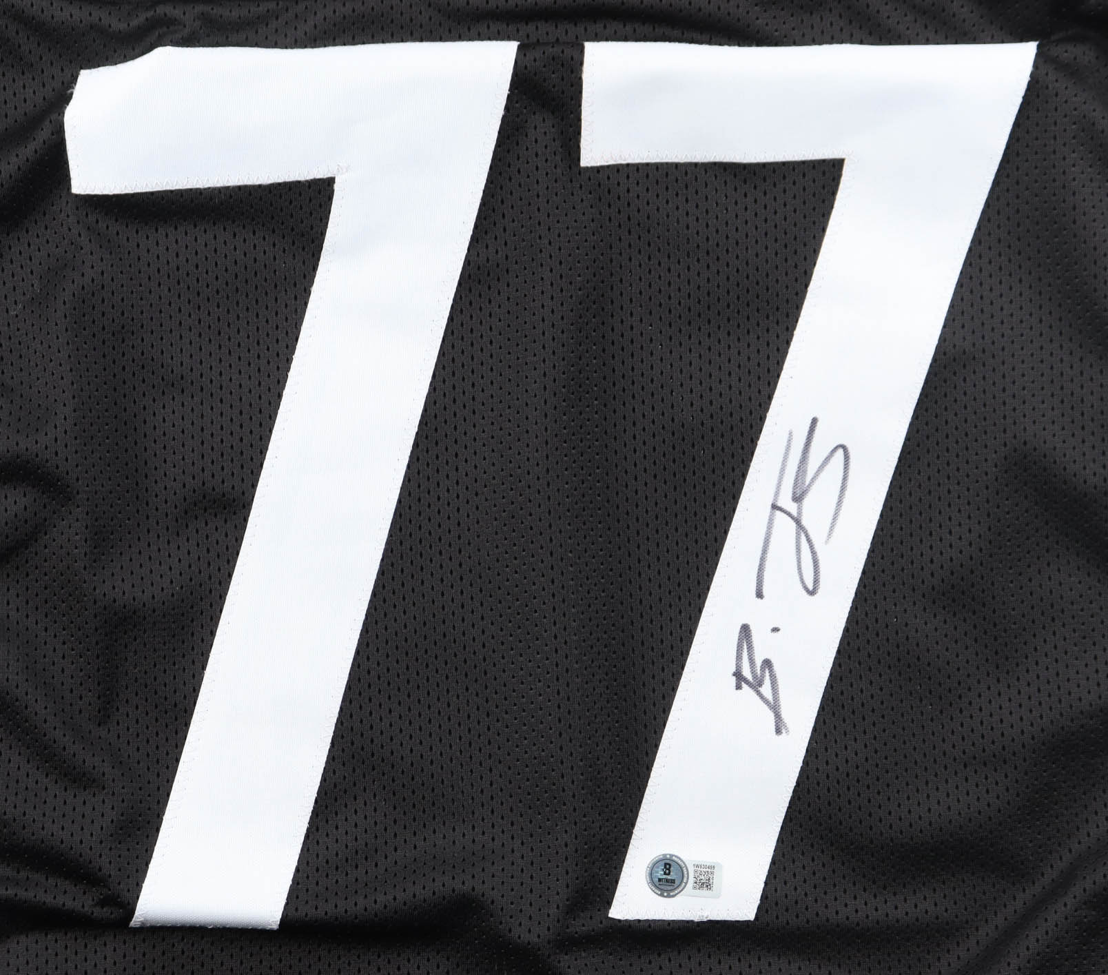 Broderick Jones Signed Jersey (Beckett) at PristineAuction.com Broderick Jones Signed Jersey (Beckett) at PristineAuction.com