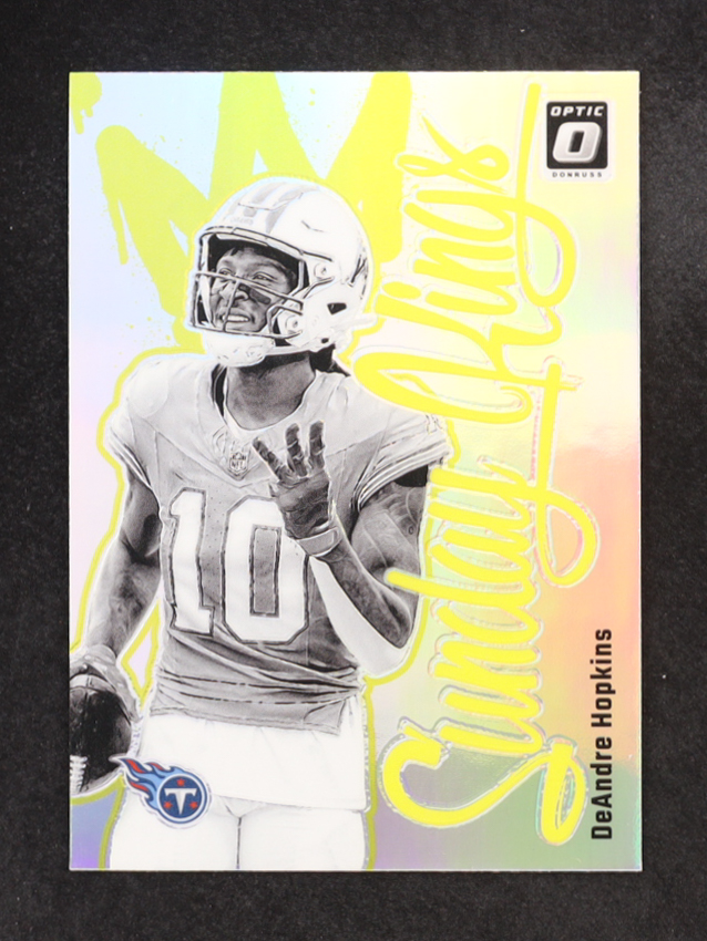 Deandre Hopkins 2024 Panini Donruss Optic Sunday Kings #21 at PristineAuction.com Deandre Hopkins 2024 Panini Donruss Optic Sunday Kings #21 at PristineAuction.com