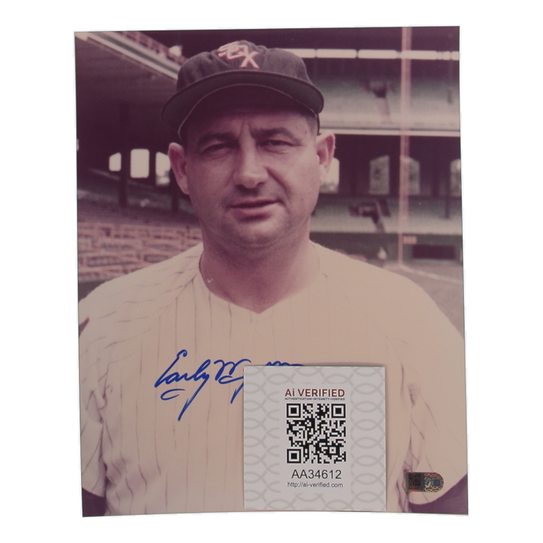 Early Wynn Signed White Sox 8x10 Photo (AIV) at PristineAuction.com Early Wynn Signed White Sox 8x10 Photo (AIV) at PristineAuction.com