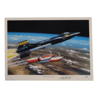 William "Pete" Knight Signed 11.5x16 "Faster And Higher" Art Print (AIV) at PristineAuction.com