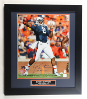 Cam Newton Signed Auburn Tigers Custom Framed Photo Display Inscribed "'10 Heisman" (PSA) at PristineAuction.com