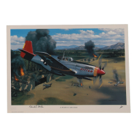 Charles McGee Signed 11.5x16 "A Perfect Record" Art Print (AIV) at PristineAuction.com