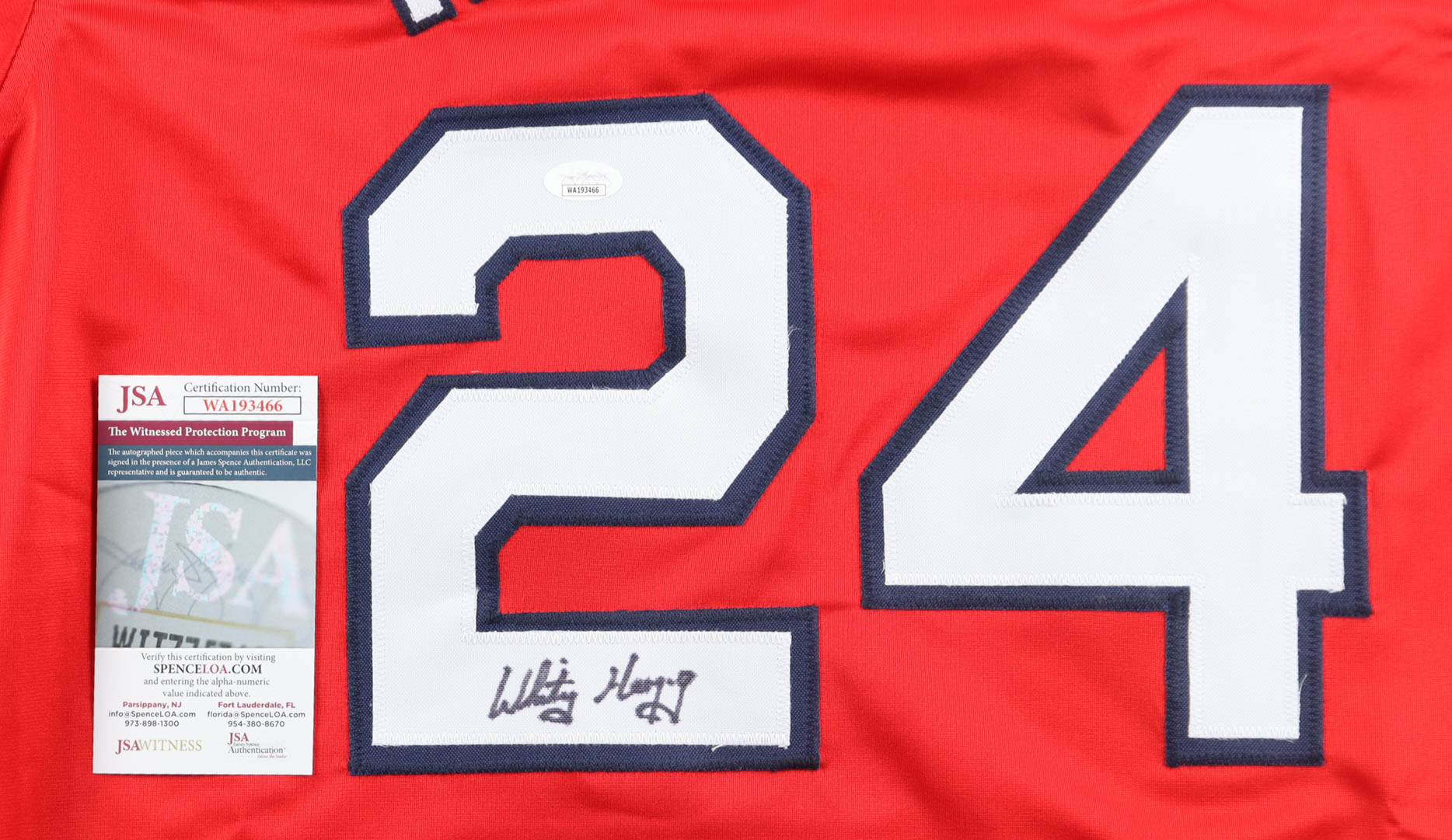 Whitey Herzog Signed Jersey (JSA) at PristineAuction.com Whitey Herzog Signed Jersey (JSA) at PristineAuction.com
