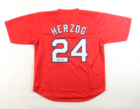 Whitey Herzog Signed Jersey (JSA) at PristineAuction.com
