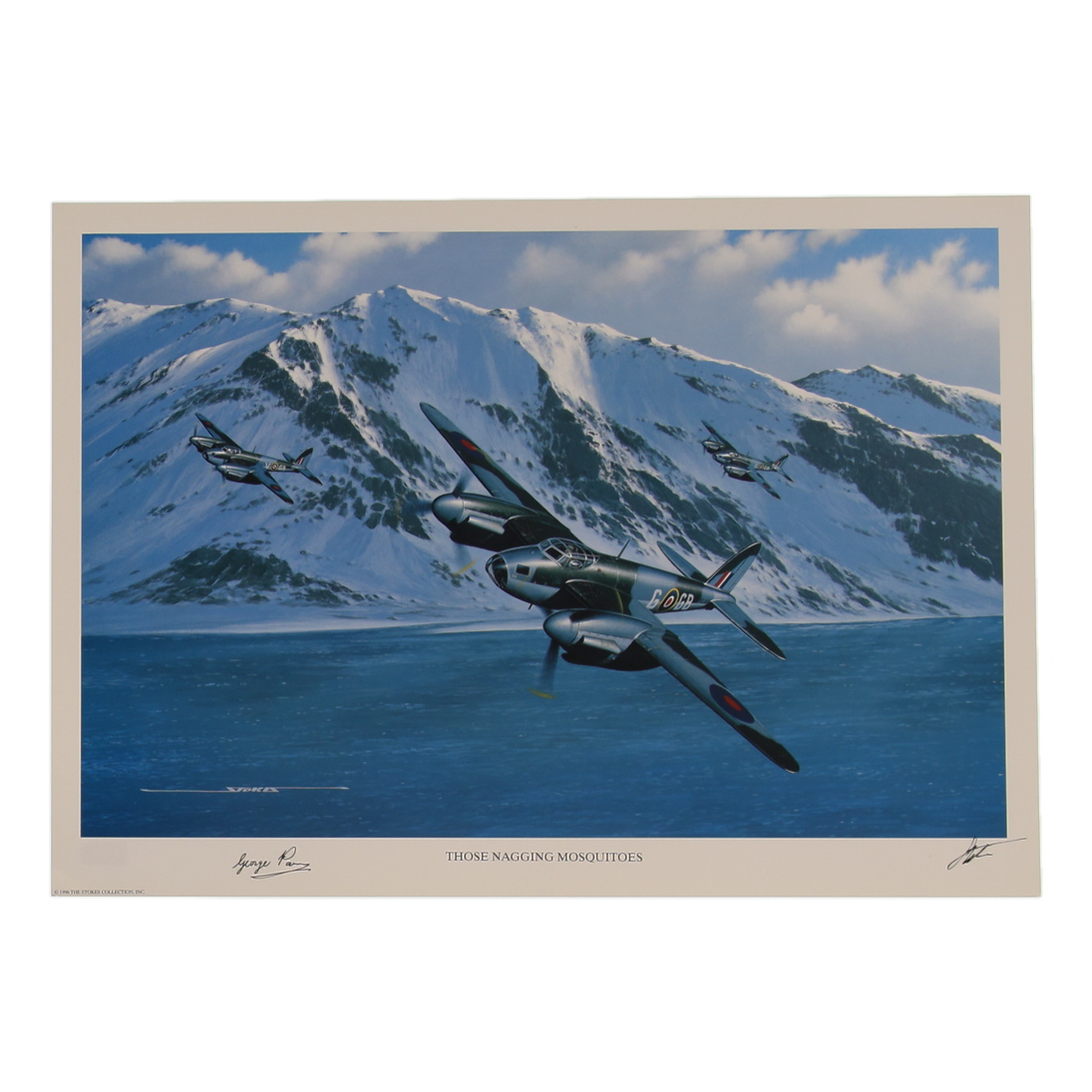 George Parry Signed 11.5x16 "Those Nagging Mosquitoes" Art Print (AIV) at PristineAuction.com George Parry Signed 11.5x16 "Those Nagging Mosquitoes" Art Print (AIV) at PristineAuction.com