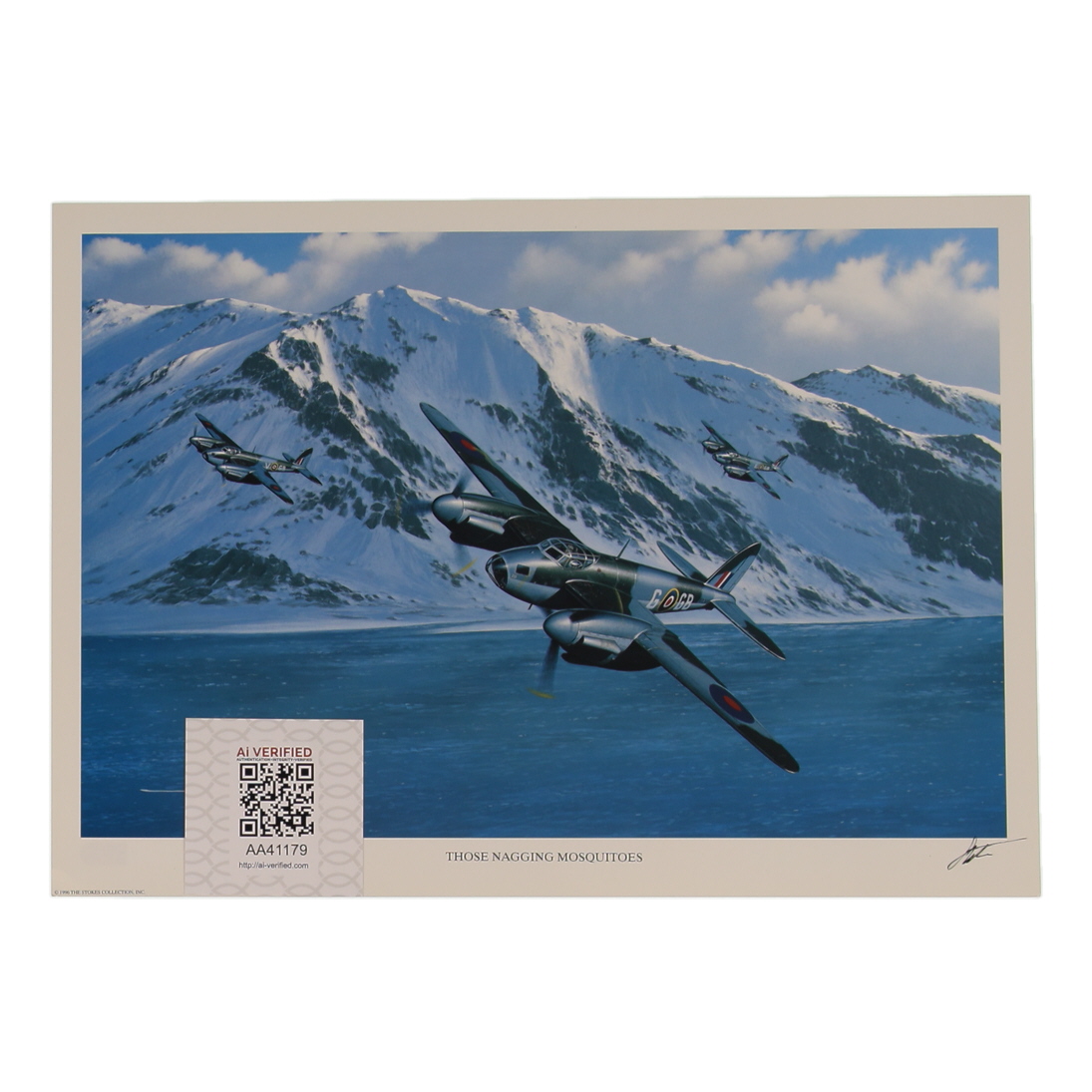 George Parry Signed 11.5x16 "Those Nagging Mosquitoes" Art Print (AIV) at PristineAuction.com George Parry Signed 11.5x16 "Those Nagging Mosquitoes" Art Print (AIV) at PristineAuction.com