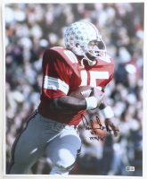 Archie Griffin Signed Ohio State Buckeyes 16.75x20.75 Photo Inscribed "H.T. 1974/75" (Beckett) at PristineAuction.com