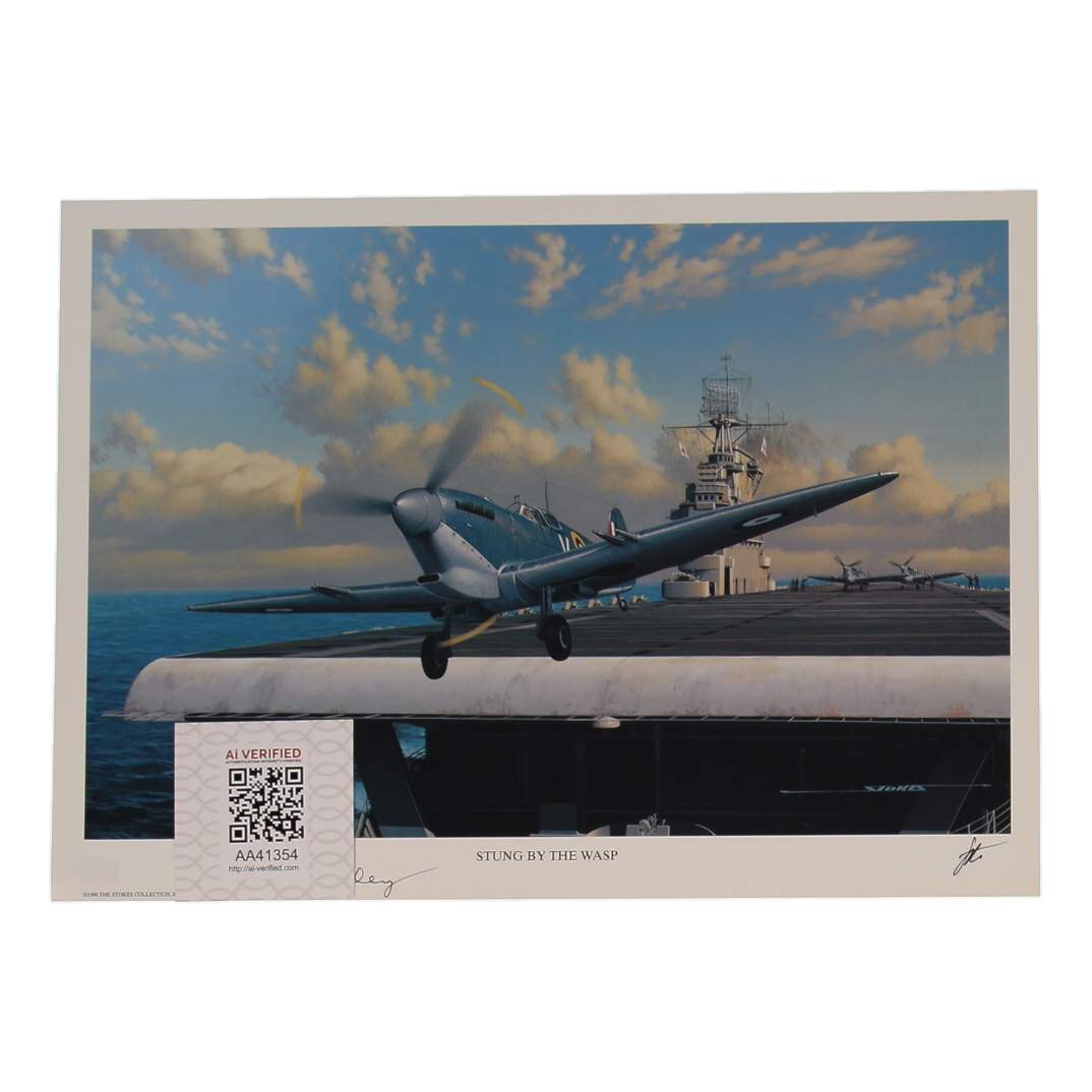 Reade Tilley Signed 11.5x16 "Stung By The Wasp" Art Print (AIV) at PristineAuction.com Reade Tilley Signed 11.5x16 "Stung By The Wasp" Art Print (AIV) at PristineAuction.com