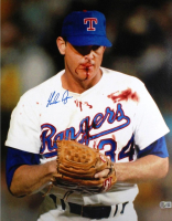 Nolan Ryan Signed Rangers 16x20 Photo (Beckett) at PristineAuction.com