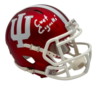 Curt Cignetti Signed Indiana Hoosiers Speed Mini Helmet (Beckett) at PristineAuction.com