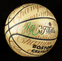 Jayson Tatum Signed Celtics 2024 NBA Champions Logo Basketball (Fanatics) at PristineAuction.com