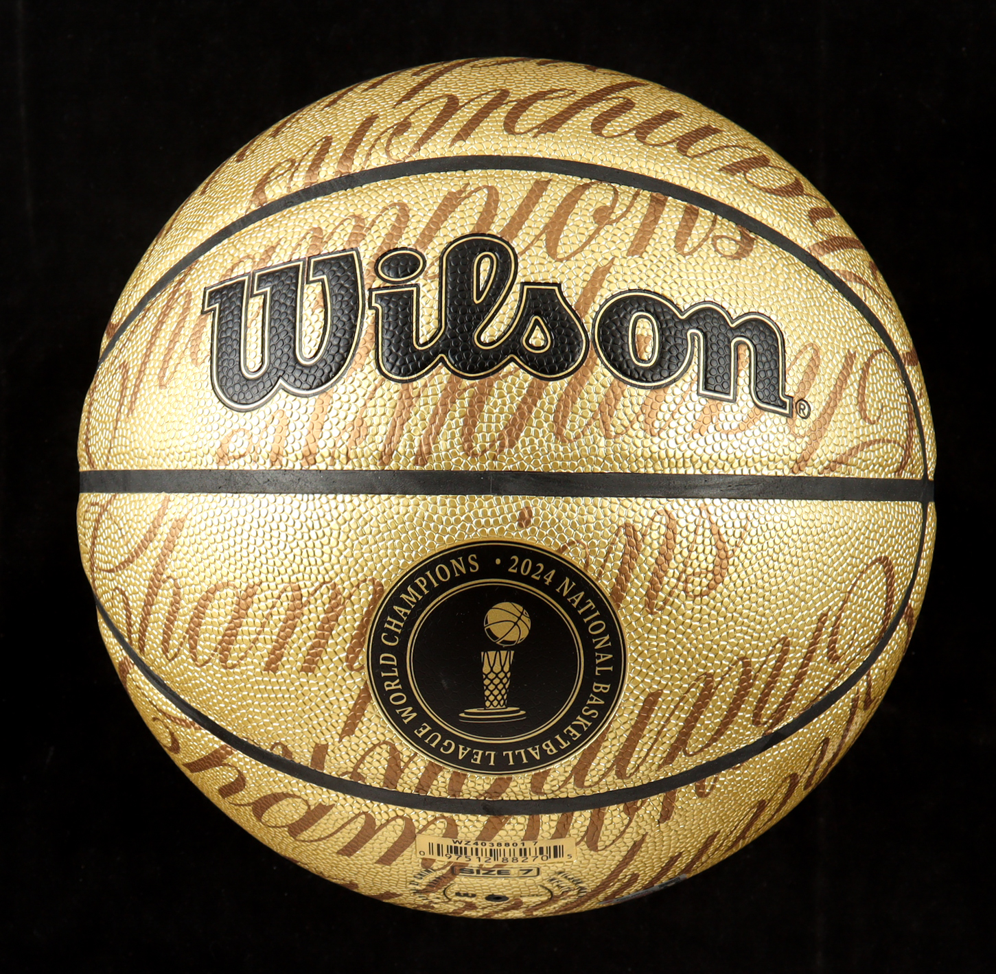 Jayson Tatum Signed Celtics 2024 NBA Champions Logo Basketball (Fanatics) at PristineAuction.com Jayson Tatum Signed Celtics 2024 NBA Champions Logo Basketball (Fanatics) at PristineAuction.com