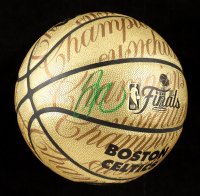 Jayson Tatum Signed Celtics 2024 NBA Champions Logo Basketball (Fanatics) at PristineAuction.com