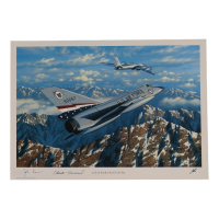 John Kane & Chuck Townsend Signed 11.5x16 "Cold War Encounter" Art Print (AIV) at PristineAuction.com