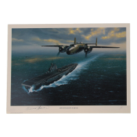 Travis Hoover Signed 11.5x16 "Destination: Tokyo" Art Print (AIV) at PristineAuction.com
